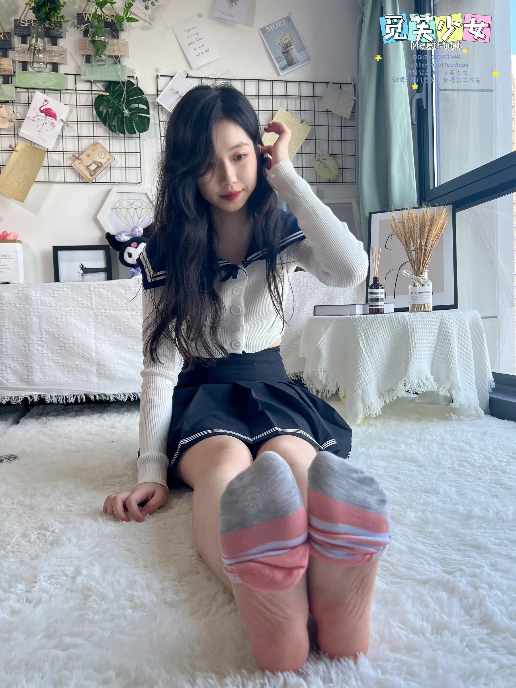 [觅芙少女]NO.018 JK短裙美少女-1 [105P]插图4
